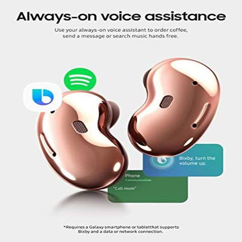 SAMSUNG Galaxy Buds Live True Wireless Earbuds US Universal, Mystic Bronze