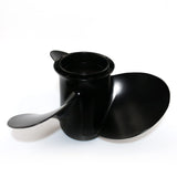CAPTAIN Outboard Propeller fit Johnson,Evinrude,BRP,E-Tec 15-35 HP Engines, 1...