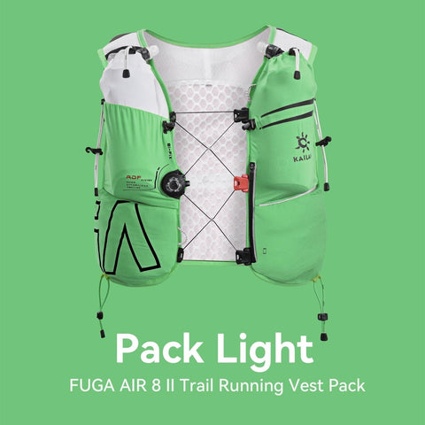 KAILAS AIR 8L Running Vest Hydration Backpack Hydration Vest Water Backpack L...