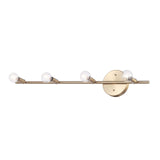 Globe Electric 64000010 29" 4-Light Slim Profile Track Lighting, Matte White,...