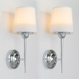 HEQIQEH Set of 2 Vintage Battery Operated Wall Sconces Light Fixture with Rem...