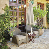 Classic Accessories Montlake Water-Resistant 25 x 22 x 4 Inch Patio Lounge Ba...
