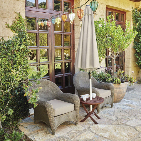 Classic Accessories Montlake Water-Resistant 25 x 22 x 4 Inch Patio Lounge Ba...