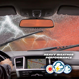 Michelin 40-2218SPBA Pro Plus Silicone Twin Pack 22 & 18 inch Wiper Blade Fit...