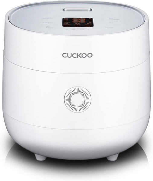 CUCKOO Micom Small Rice Cooker 10 Menu Options: White, Oatmeal, 3 CUP, WHITE