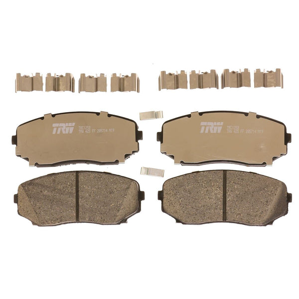 TRW Pro TRC1258 Disc Brake Pad Set For Mazda CX-9 2007-2019, Front, And Other...