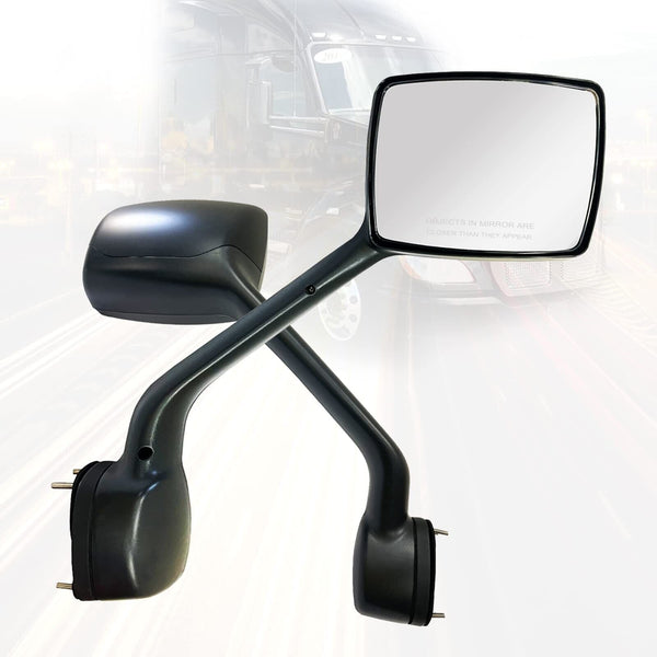 SPLENDID Replacement Hood Mirror w/Arm for 2013-2020 Kenworth T680, 2010-2017...