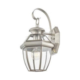 Livex Lighting 2051-91 Monterey 1 Light Outdoor 1 Pack, Brushed Nickel