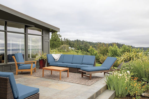 Classic Accessories Ravenna Water-Resistant 21 x 19 x 3 Inch Patio Seat Cushi...
