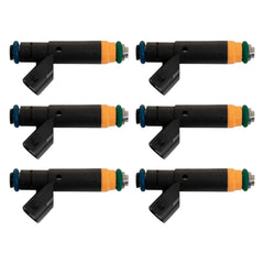 TRQ Fuel Injector Set Compatible with 2003 Ford E-150 E-150 Club Wagon 1999-2...