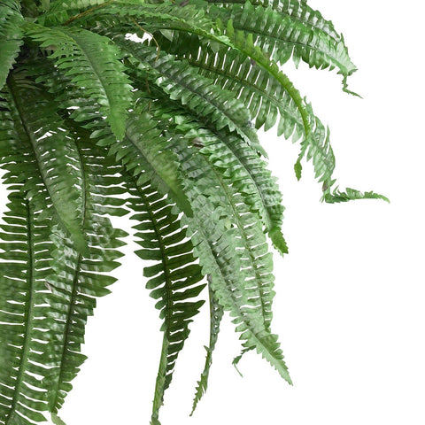 Nearly Natural 48IN Artificial Boston Fern Large Hanging Plant, Set of 2 Arti...