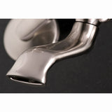 Kingston Brass KS269SN Kingston Clawfoot Tub Faucet, Brushed Nickel 9.13 x 7....