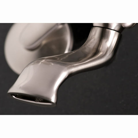 Kingston Brass KS269SN Kingston Clawfoot Tub Faucet, Brushed Nickel 9.13 x 7....