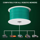 Headley Tools 200m Universal Lawnmower Boundary Wire Contains 50x Lawn Pegs+1...