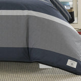 Nautica Duvet Cover Set Cotton Reversible Bedding with Matching Shams, Stylig...