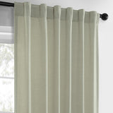 HPD Half Price Drapes Basic Faux Linen Curtains - 96 Inch Long Pair - 2 Panel...