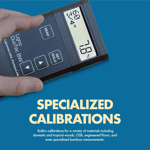BW Dual Depth - Pinless Moisture Meter - Moisture Detector for Floor Inspecti...