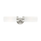 Livex Lighting 15072-91 Aero Collection ADA 2-Light Bathroom Vanity Light wit...