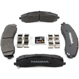 MAGMA Premium PMD2223M Semi-Metallic Brake Pads, Front