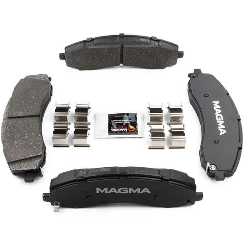 MAGMA Premium PMD2223M Semi-Metallic Brake Pads, Front