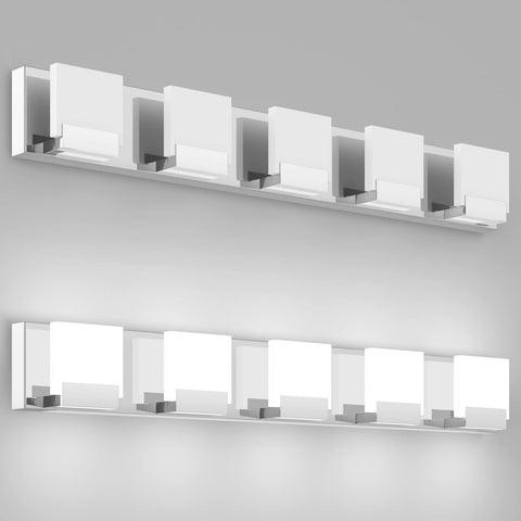 SOLFART Led Bathroom Lights Bathroom Vanity Light Fixtures Over Mirror Minima...