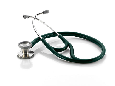 ADC - 602DG Adscope 602 Traditional Cardiology Stethoscope,, Dark Green