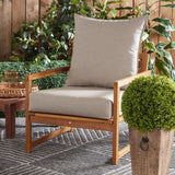 Greendale Home Fashions Modern Outdoor Sunbrella Fabric 2-Piece Deep Seat Cha...