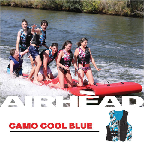 AIRHEAD Men's Camo Cool Neolite Kwik-Dry Life Jacket, Coast Guard Approved