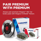 Wagner Brake OEX OEX1118 Disc Brake Pad Set Premium Ceramic OEX - Ceramic