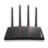 ASUS RT-AX55 AX1800 Dual Band WiFi 6 Gigabit Router, 802.11ax, Lifetime inter...
