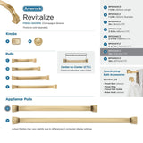 Amerock | Oversized Cabinet Hardware/Appliance Handle Pull | Champagne Bronze...