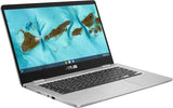 ASUS C424MA-AS48F Chromebook C424, 14.0" 180 Degree FHD NanoEdge Silver