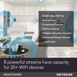 NETGEAR Nighthawk WiFi 6 Mesh Range Extender EAX80 - Add up to 2,500 sq. ft. ...