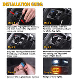Compatible with Ford F-150 2015-20120/Super Duty 2017-2018 LED Fog Lights Bum...