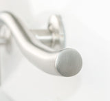 30-inch Designer Maverick Double Arched Curved/Wave Bathroom Shower Grab Bar,...