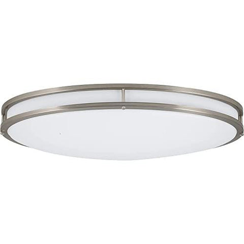 DESIGNERS FOUNTAIN 24 inch Brushed Nickel Oval 40 24 inches,