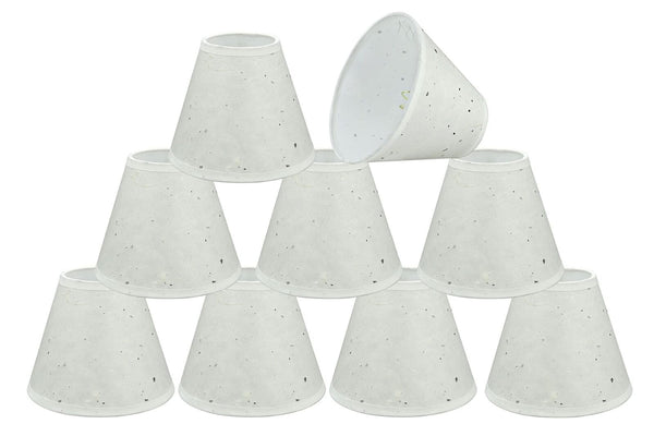 Aspen Creative 32116-9A Small Hardback Empire Shape Chandelier Clip-On Lamp S...