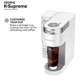 Keurig® K-Supreme Single Serve K-Cup Pod Coffee Maker, K-Supreme, White