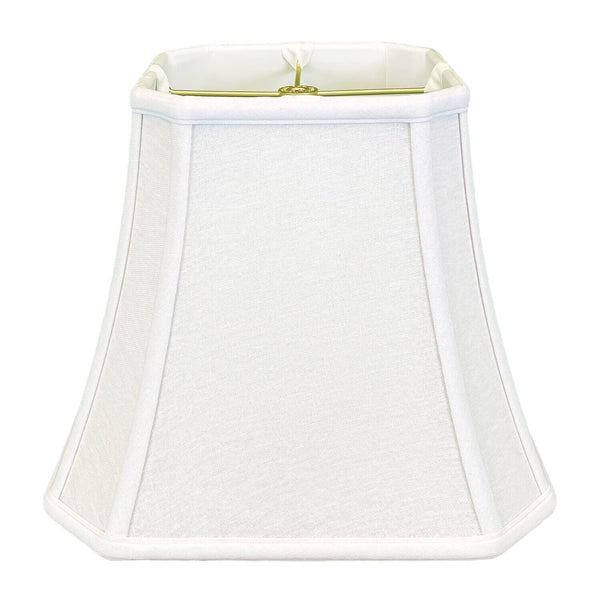 Royal Designs, Inc. Square Cut Corner Bell Lamp Shade, BSO-705-12LNWH, 7.5 x ...