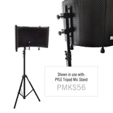 Pyle, Microphone Isolation Shield, Sound Dampening Foam, Studio Quality, Adju...