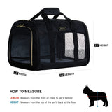 Kenneth Cole Reaction Collapsible Travel Pet Carrier Soft Multi-Entry Folding...