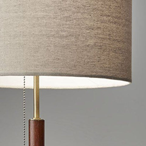 Adesso 3376-15 Hamilton Table Lamp, 26.25 x 15.00 x 15.30 inches, Brown