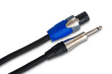 Hosa SKT-225Q Edge Speaker Cable - Neutrik speakON to 1/4-inch TS - 25 foot