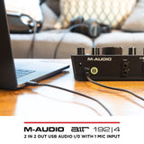 M-Audio AIR 192x4 USB C Audio Interface for Recording, Podcasting, Streaming ...