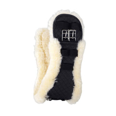 HORZE Harleigh Sheepskin Dressage Girth Black 16"