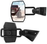 Anti-shake Door Off Mirrors Compatible with 2007-2018 Jeep Wrangler JK JKU Un...