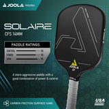 JOOLA Solaire Professional Pickleball Paddle with Carbon Friction Surface - I...