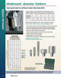 CS Unitec 6-1-136 1-1/8" x 1" Unibroach High Speed Steel Annular Cutter
