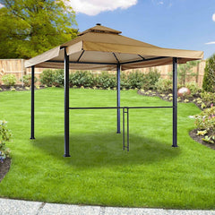 Garden Winds Replacement Canopy Top Cover for The BC Awning Gazebo - RipLock ...