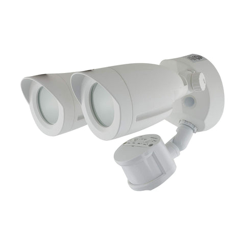 Satco 65/717 Dual Bullet-Head Security Flood Light, with Motion Sensor, 4000K...